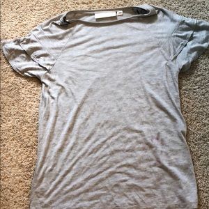 A short sleeve blouse